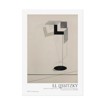 Kestnermappe Proun, Rob. Levnis and Chapman GmbH Hannover #2 (1923) by El Lissitzky / Affiche imprimée - Série ART's Collection