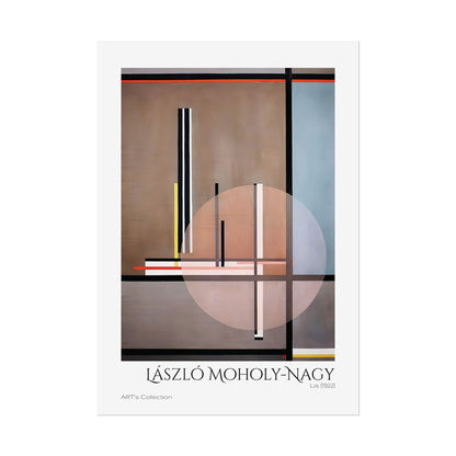 Lis (1922) by László Moholy-Nagy / Affiche imprimée - Série ART's Collection