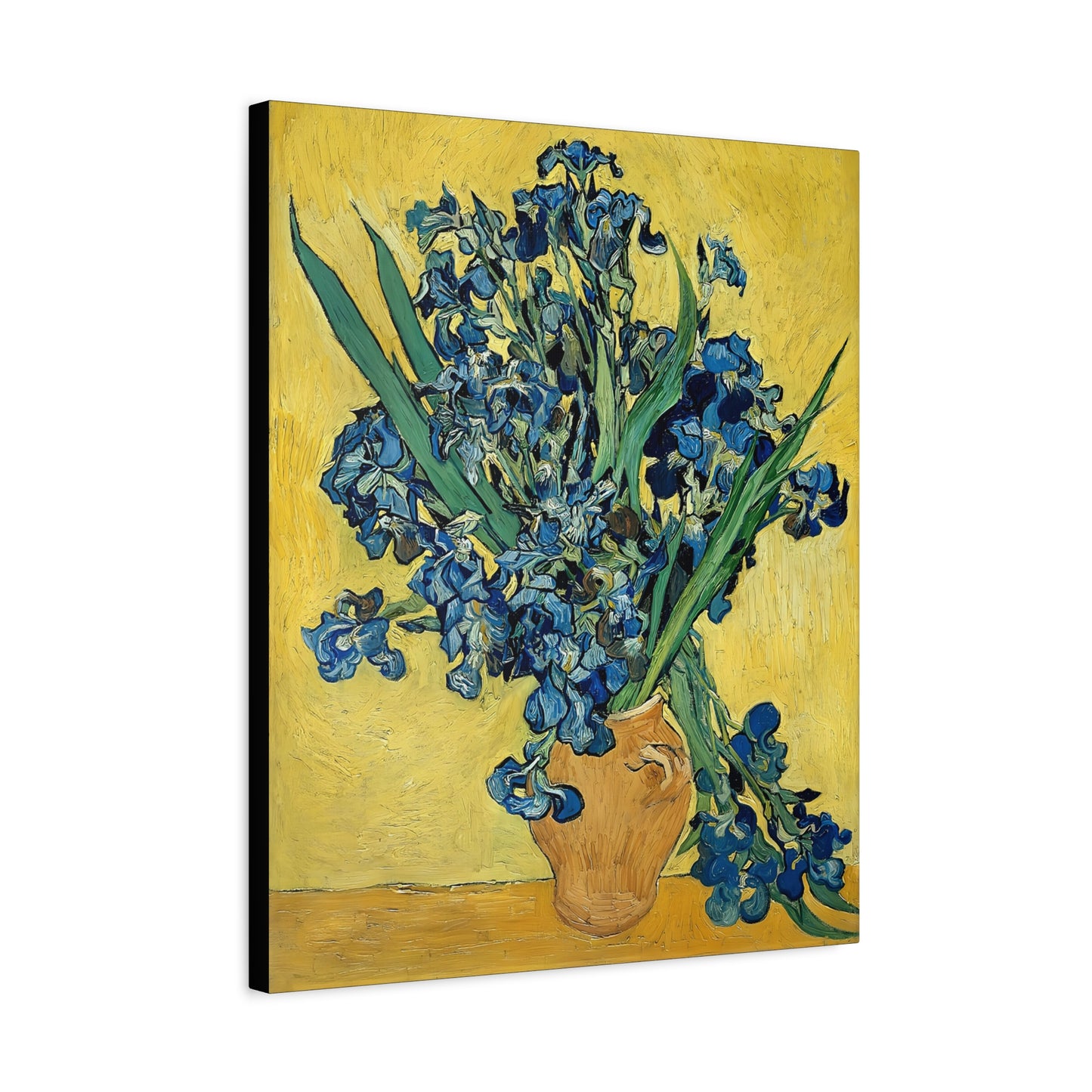 Irises (1890) by Vincent van Gogh  / Reproduction Fine Art sur Toile / Epaisseur 3,2cm - 1'25 po