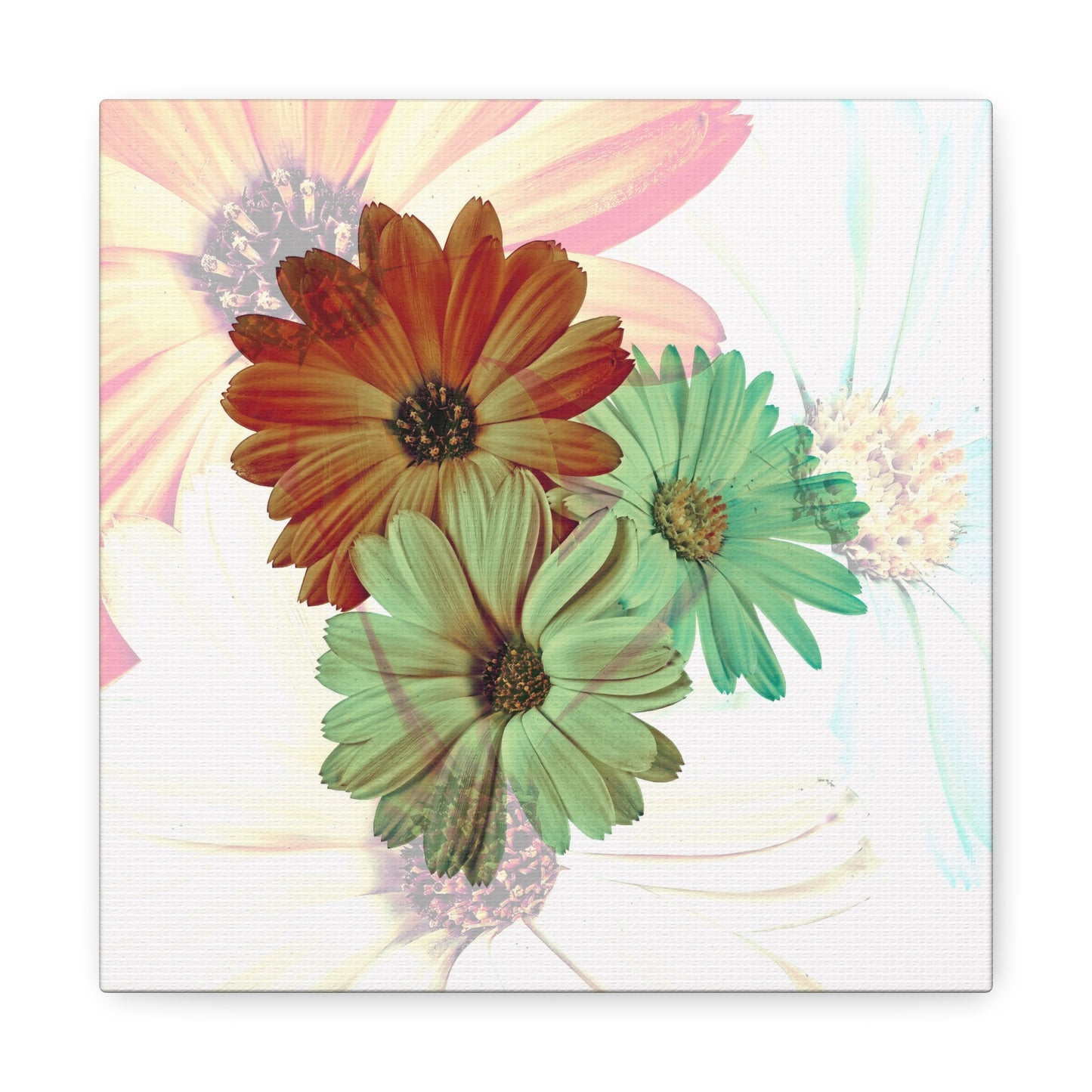 Collection Signature "FLORAL Numéro 14" sur Toile Fine Art sur Toile / Epaisseur 3,2cm - 1'25 po