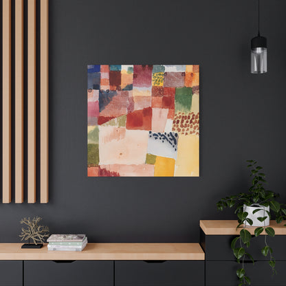 Motif from Hammamet (1914) by Paul Klee  / Reproduction Fine Art sur Toile / Epaisseur 3,2cm - 1'25 po