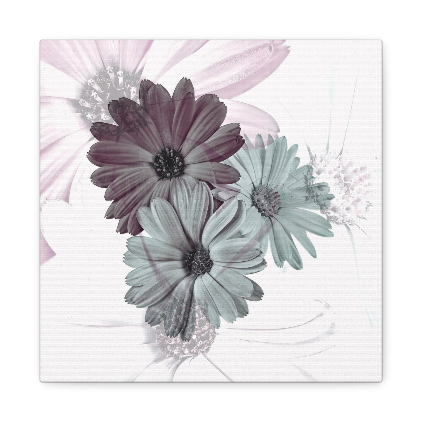 Collection Signature "FLORAL Numéro 15" sur Toile Fine Art sur Toile / Epaisseur 3,2cm - 1'25 po