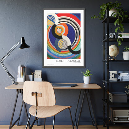 Rythme N.2 (1938) by Robert Delaunay / Affiche Encadrée série ART's Collection