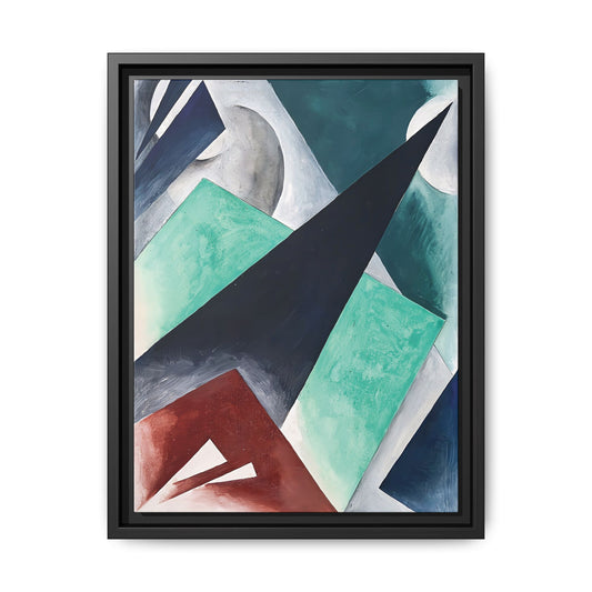 Painterly Architectonic (1918) by Lyubov Popova / Toile encadrée sur caisse américaine