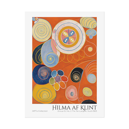 Group IV, No. 3. The Ten Largest, Youth (1907) by Hilma af Klint  / Affiche imprimée - Série ART's Collection