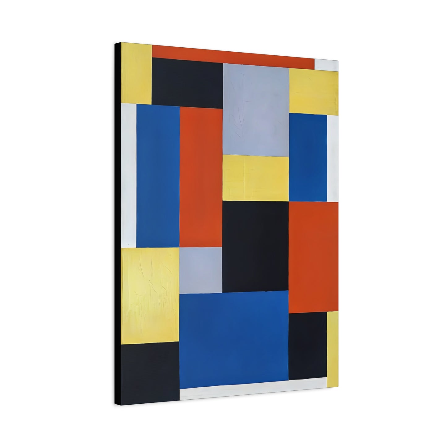Composition XX (1920) by Theo van Doesburg  / Reproduction Fine Art sur Toile / Epaisseur 3.2 cm - 1.25 inch