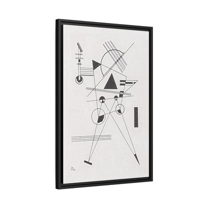 Wassily Kandinsky / Lithographie No. 1 (1925) / Toile encadrée sur caisse américaine