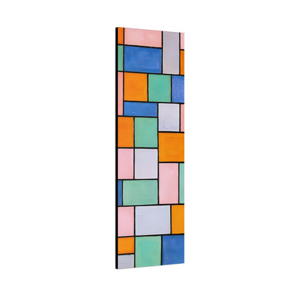 Composition in dissonances (1919) by Theo van Doesburg  / Reproduction Fine Art sur Toile / Epaisseur 3.2 cm - 1.25 inch