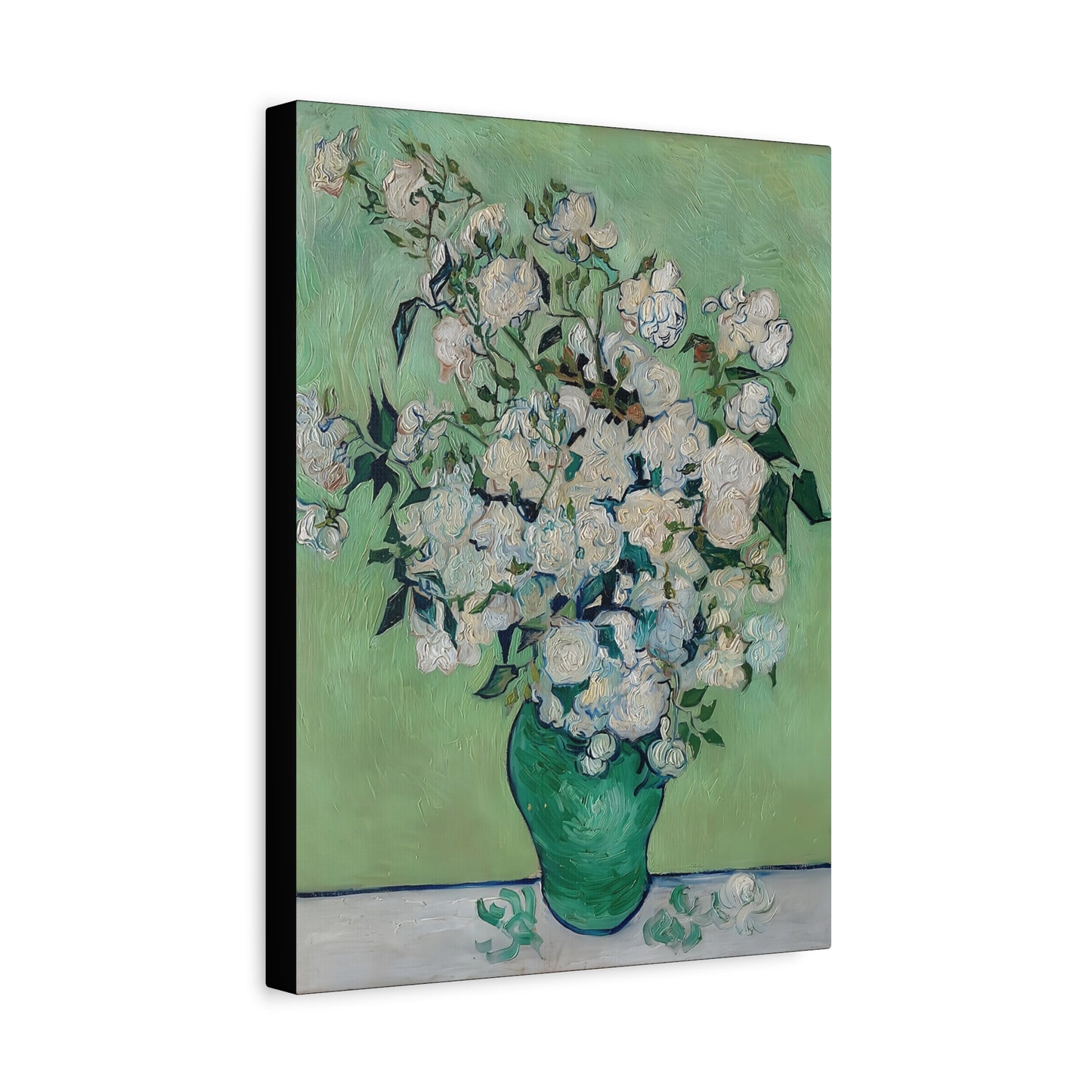 Roses (1890) by Vincent van Gogh  / Reproduction Fine Art sur Toile / Epaisseur 3,2cm - 1'25 po