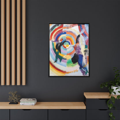 Crimes of Passion (1914)  by Robert Delaunay  / Toile encadrée sur caisse américaine