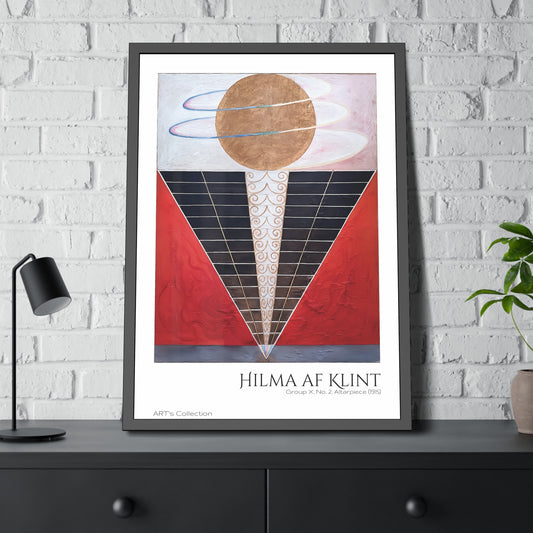Group X No 2 Altarpiece (1915) by Hilma af Klint  / Affiche Encadrée série ART's Collection