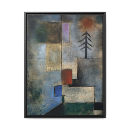 Small Picture of Fir Trees (1922) by Paul Klee / Toile encadrée sur caisse américaine
