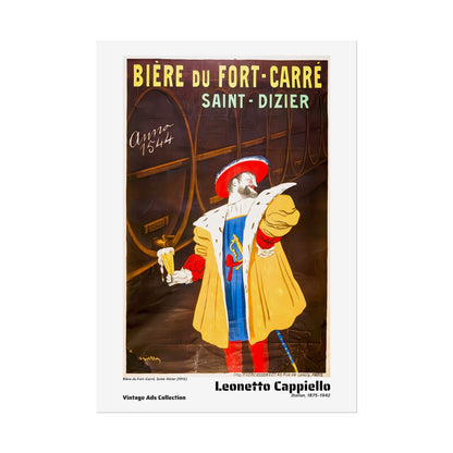 Bière du Fort-Carré, Saint-Dizier (1912) by Leonetto Cappiello / Affiche imprimée - Série Vintage Ads Collection