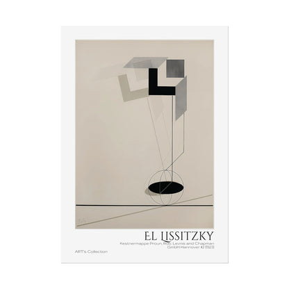 Kestnermappe Proun, Rob. Levnis and Chapman GmbH Hannover #2 (1923) by El Lissitzky / Affiche imprimée - Série ART's Collection