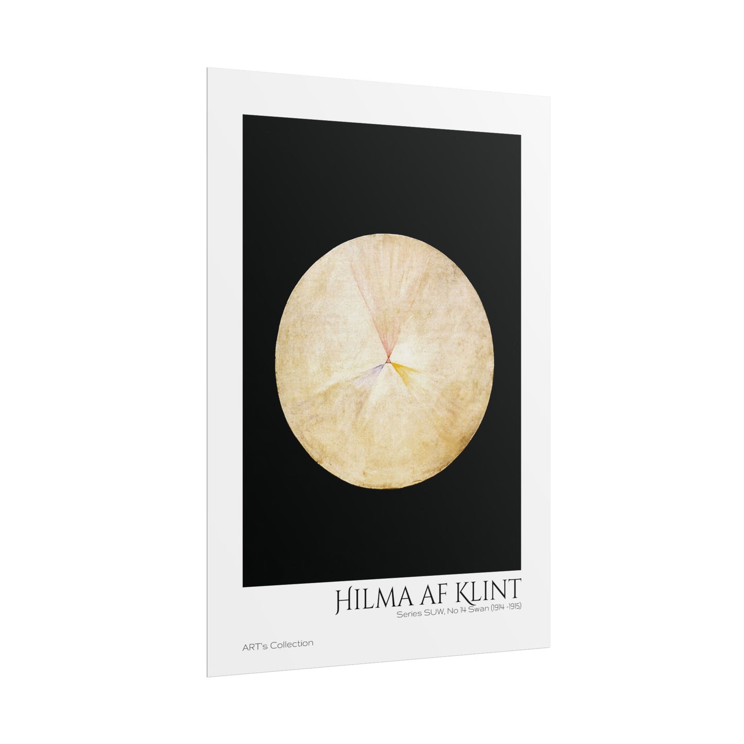 Series SUW, No 14 Swan (1914 -1915) by Hilma af Klint  / Affiche imprimée - Série ART's Collection