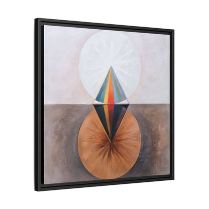 The Swan, No. 12, Group IX-SUW (1915) by Hilma af Klint   / Toile encadrée sur caisse américaine