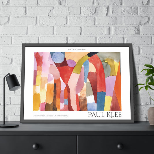 Movement of Vaulted Chambers (1915)  by Paul Klee / Affiche Encadrée série ART's Collection