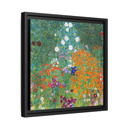 Cottage Garden (1905-1907)  by Gustav Klimt / Toile encadrée sur caisse américaine