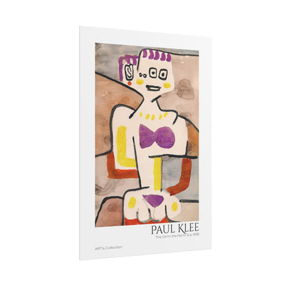 The Girl in the North (ca. 1939) by Paul Klee / Affiche imprimée - Série ART's Collection