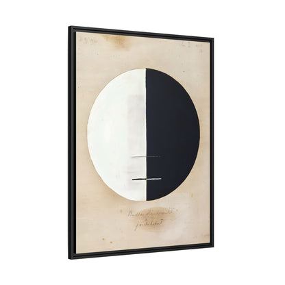 Buddhas Standpoint in the Earthly Life No. 3 (1920) by Hilma af Klint   / Toile encadrée sur caisse américaine