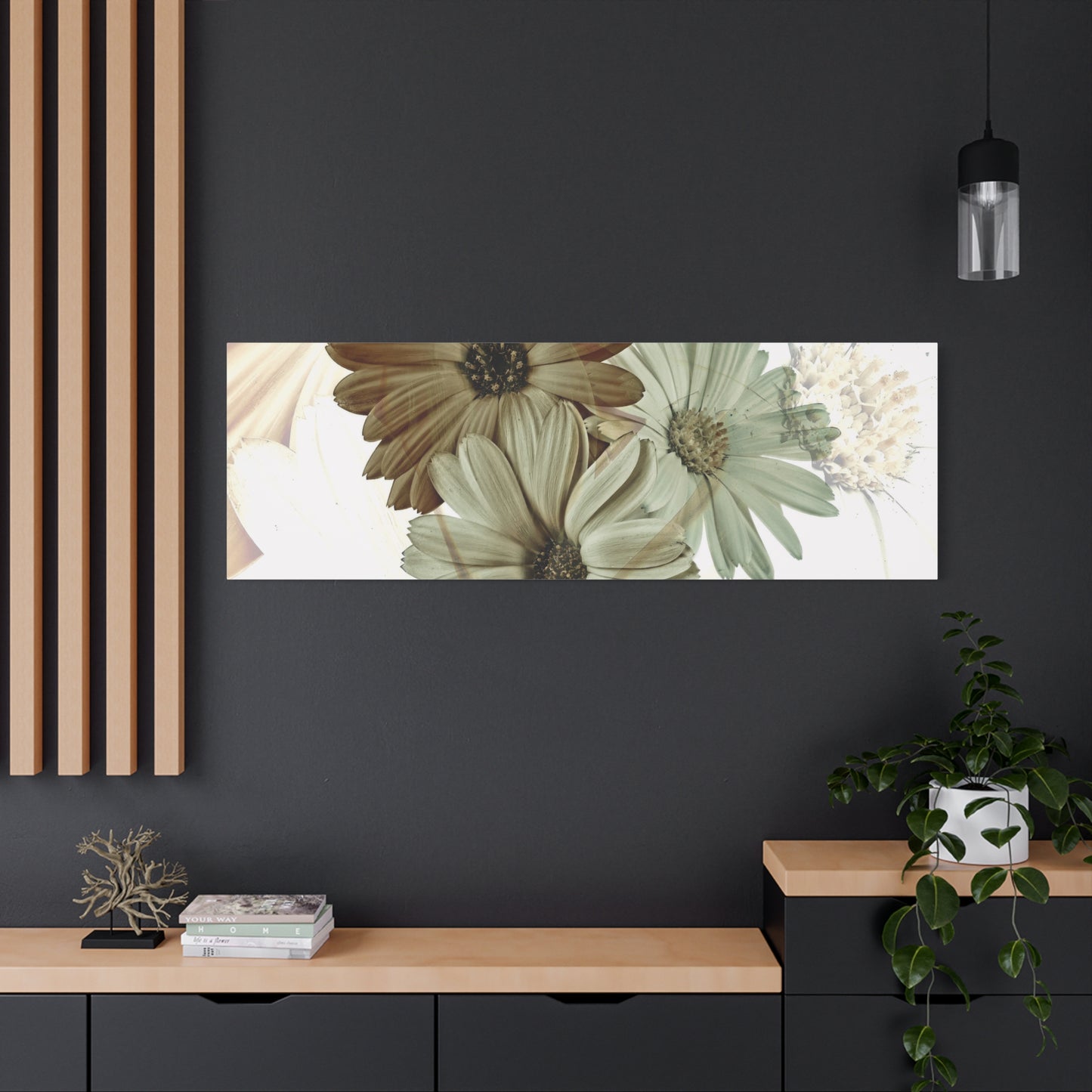 Collection Signature "FLORAL Numéro 12" sur Toile Fine Art sur Toile / Epaisseur 3,2cm - 1'25 po