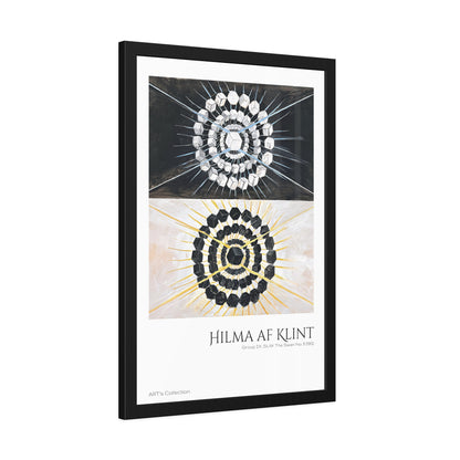 Group IX, SUW The Swan No. 8 (1915) by Hilma af Klint  / Affiche Encadrée série ART's Collection