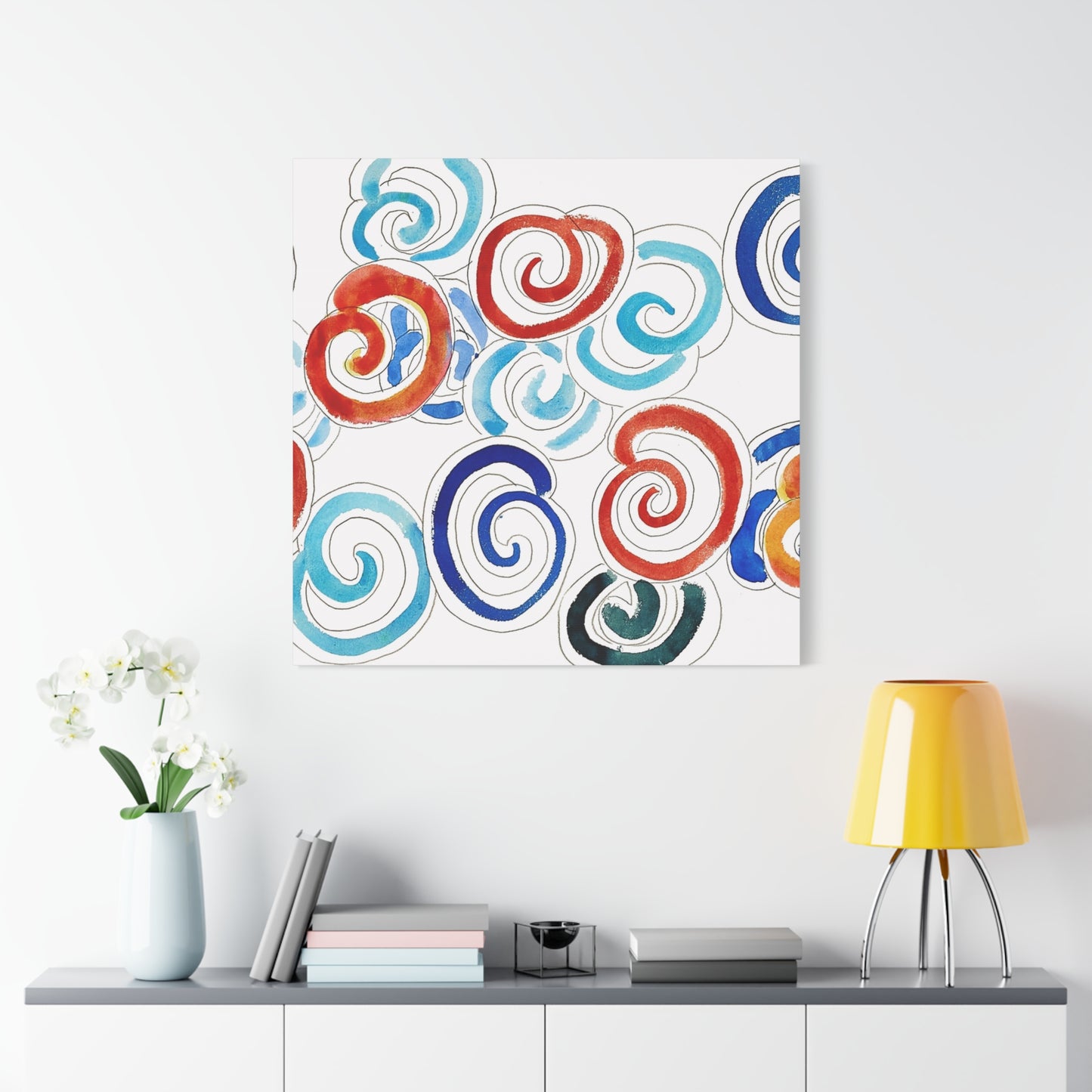 Escargots (1953) by Henri Matisse / Reproduction Fine Art sur Toile / Flanc Large Epaisseur 3.2 cm - 1.25 inch