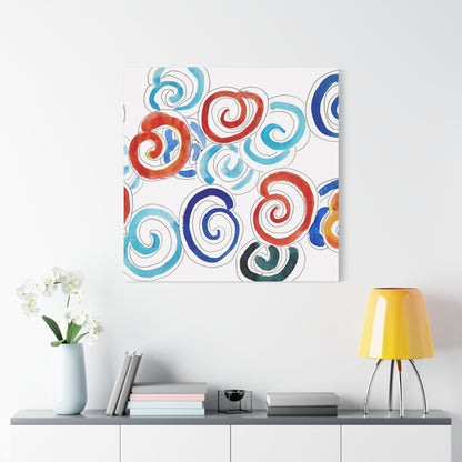 Escargots (1953) by Henri Matisse / Reproduction Fine Art sur Toile / Flanc Large Epaisseur 3.2 cm - 1.25 inch