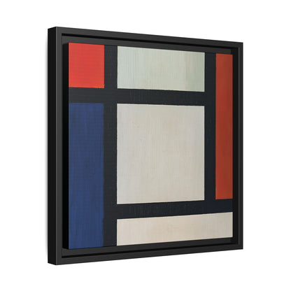 Contra-Composition (1927-28) by Theo van Doesburg  / Toile encadrée sur caisse américaine