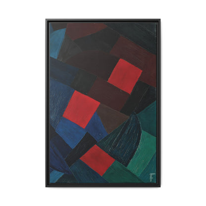 Komposition (1935-1936) by Otto Freundlich   / Toile encadrée sur caisse américaine