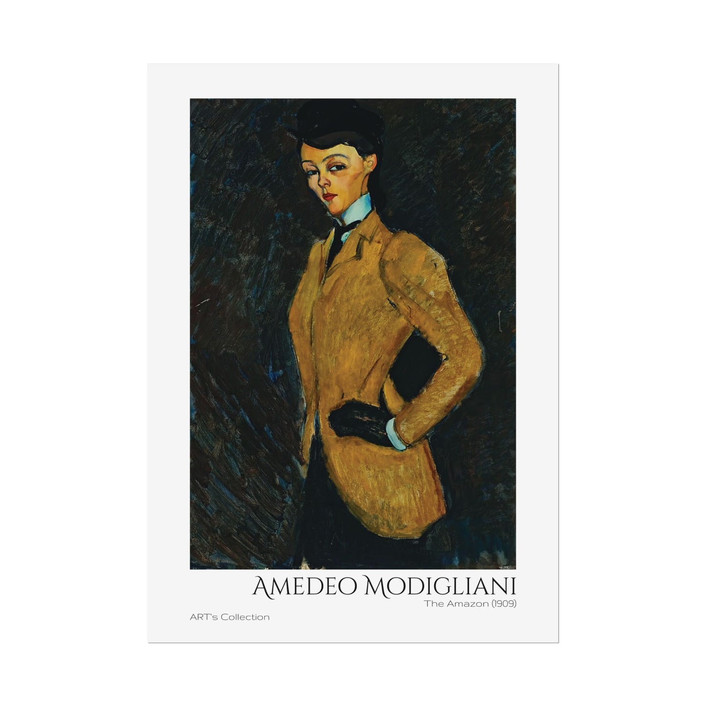 The Amazon (1909) by Amedeo Modigliani / Affiche imprimée - Série ART's Collection