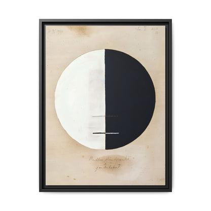 Buddhas Standpoint in the Earthly Life No. 3 (1920) by Hilma af Klint   / Toile encadrée sur caisse américaine