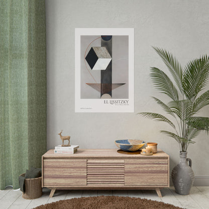 Proun 99 (ca. 1923-1925) by El Lissitzky / Affiche imprimée - Série ART's Collection