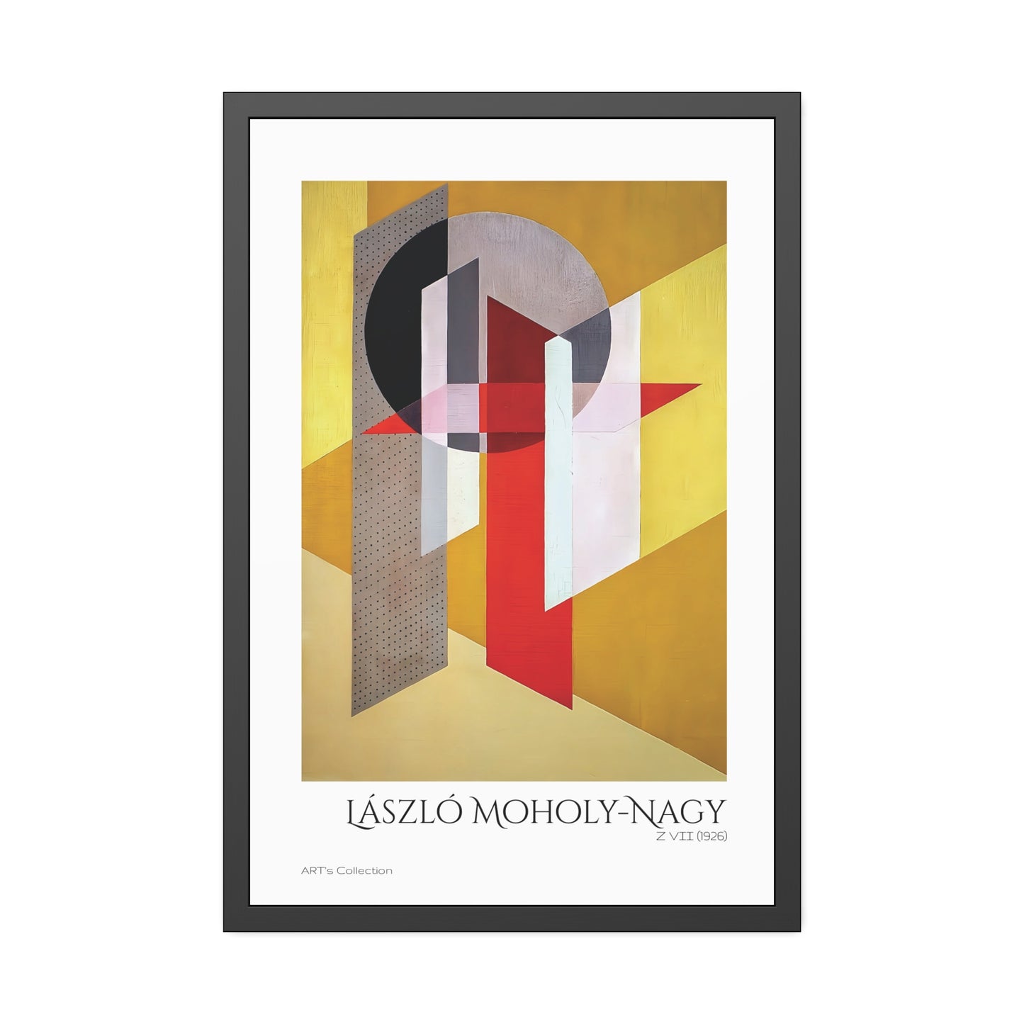 Z VII (1926) by László Moholy-Nagy  / Affiche Encadrée série ART's Collection