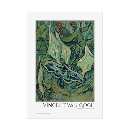 Emperor moth (1889) by Vincent van Gogh / Affiche imprimée - Série ART's Collection