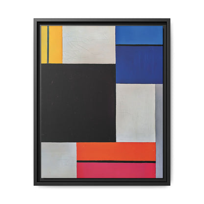 Composition XXI (1923) by Theo van Doesburg  / Toile encadrée sur caisse américaine