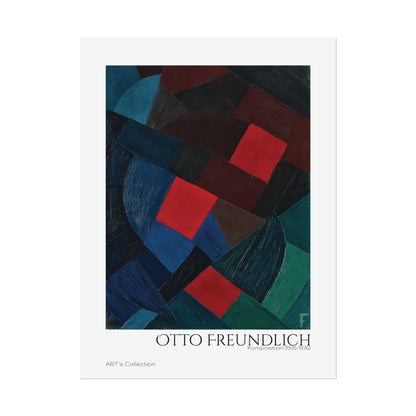 Komposition (1935-1936) by Otto Freundlich / Affiche imprimée - Série ART's Collection