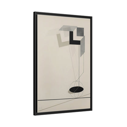 Kestnermappe Proun, Rob. Levnis and Chapman GmbH Hannover #2 (1923) by El Lissitzky / Toile encadrée sur caisse américaine