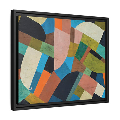 Petite Composition (Circa 1937)  by Otto Freundlich / Toile encadrée sur caisse américaine