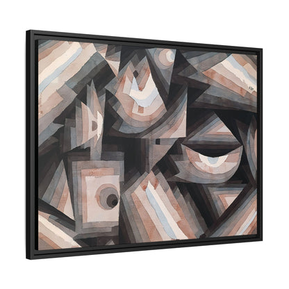 Crystal gradation (1922) by Paul Klee / Toile encadrée sur caisse américaine