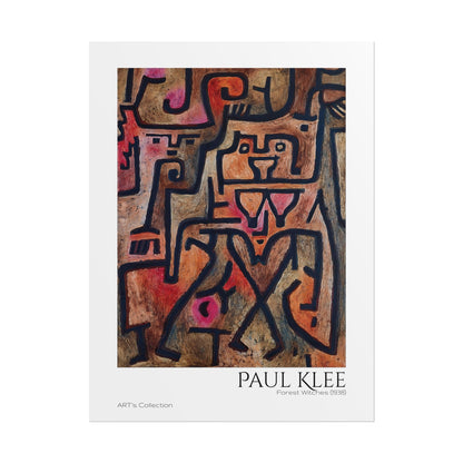 Forest Witches (1938)  by Paul Klee / Affiche imprimée - Série ART's Collection