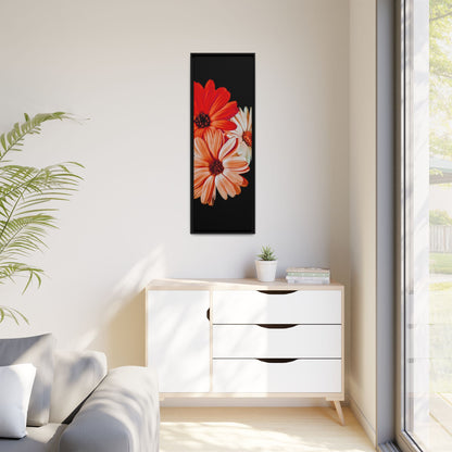 Collection Signature "FLORAL Numéro 7" sur Toile encadrée avec caisse américaine