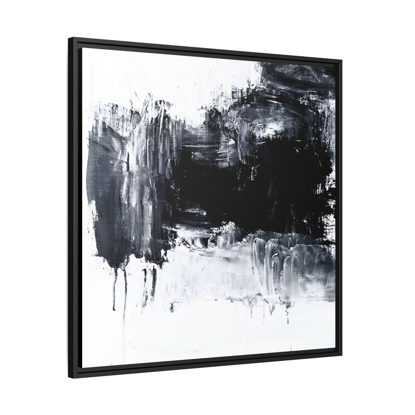Tableau Beaux Arts Darkside "Série Sign Collections" / Toile encadrée sur caisse américaine
