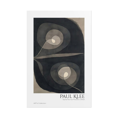 Spiral Screw Flowers I (1932)  by Paul Klee / Affiche imprimée - Série ART's Collection