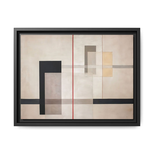 K VII (1922) by László Moholy-Nagy  / Toile encadrée sur caisse américaine