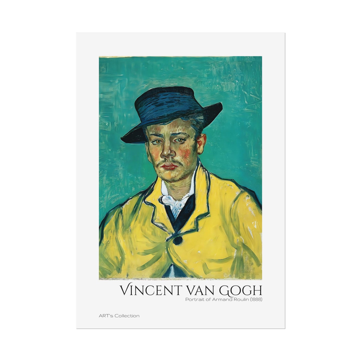 Portrait of Armand Roulin (1888) by Vincent van Gogh / Affiche imprimée - Série ART's Collection