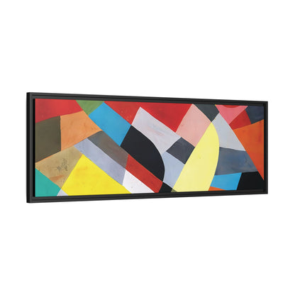 Composition Abstraite (1936-38) by Otto Freundlich   / Toile encadrée sur caisse américaine