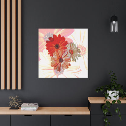 Collection Signature "FLORAL Numéro 18" sur Toile Fine Art sur Toile / Epaisseur 3,2cm - 1'25 po