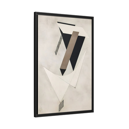 Kestnermappe Proun, Rob. Levnis and Chapman GmbH Hannover #4 (1923) by El Lissitzky / Toile encadrée sur caisse américaine
