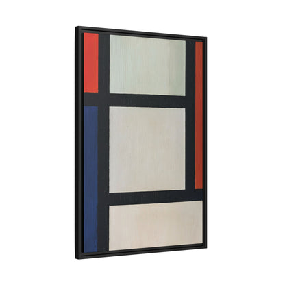 Contra-Composition (1927-28) by Theo van Doesburg  / Toile encadrée sur caisse américaine